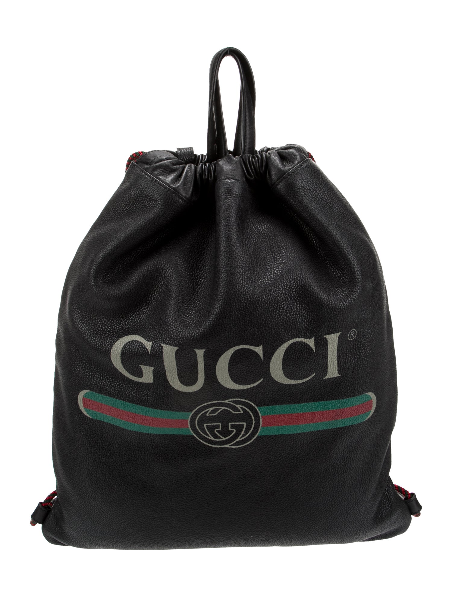 Gucci Web Logo Drawstring