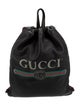 Gucci Web Logo Drawstring