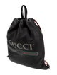 Gucci Web Logo Drawstring