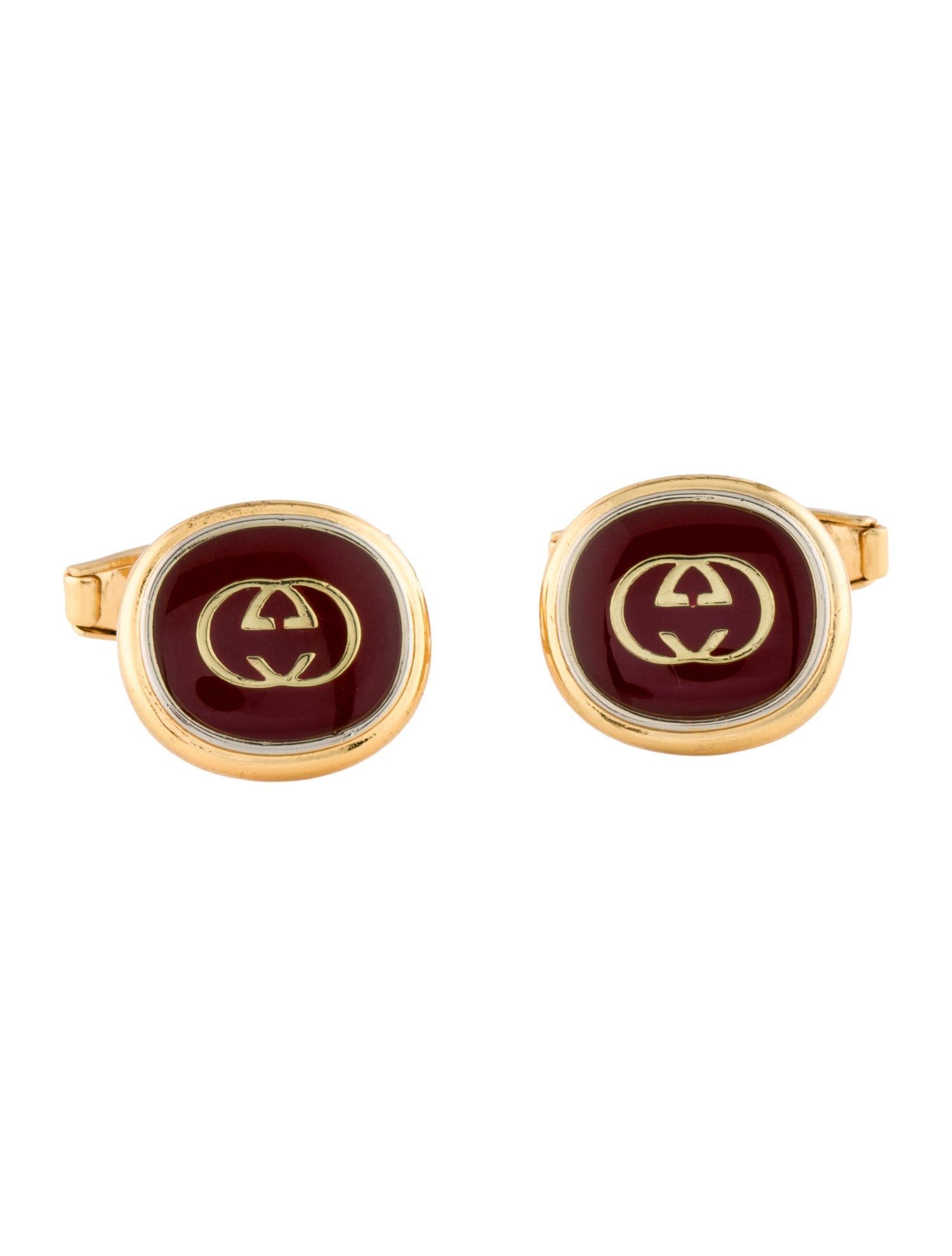 Gucci Double Interlocking G Cufflinks