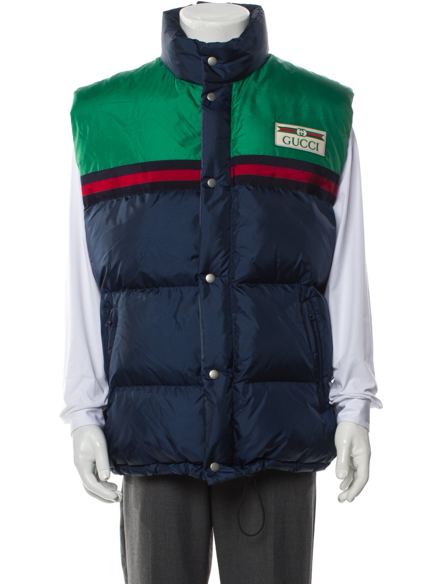 Gucci 2022 Web Accent Vest