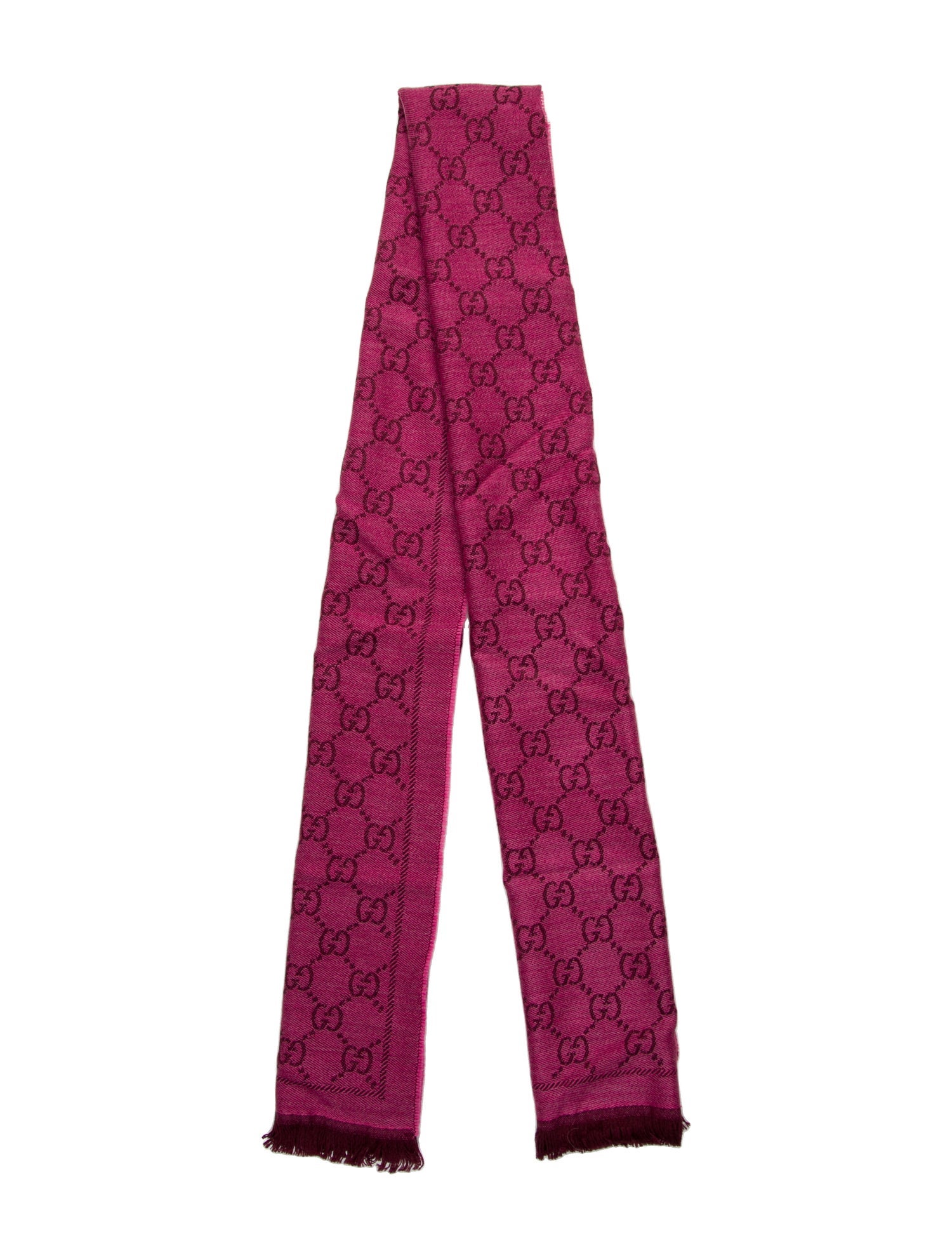 Gucci Wool Printed Scarf