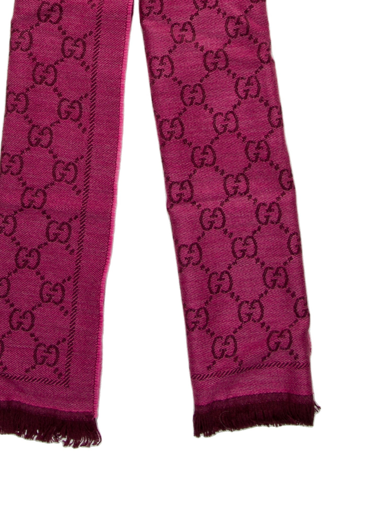 Gucci Wool Printed Scarf