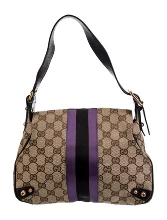 Gucci GG Canvas Horsebit Chain