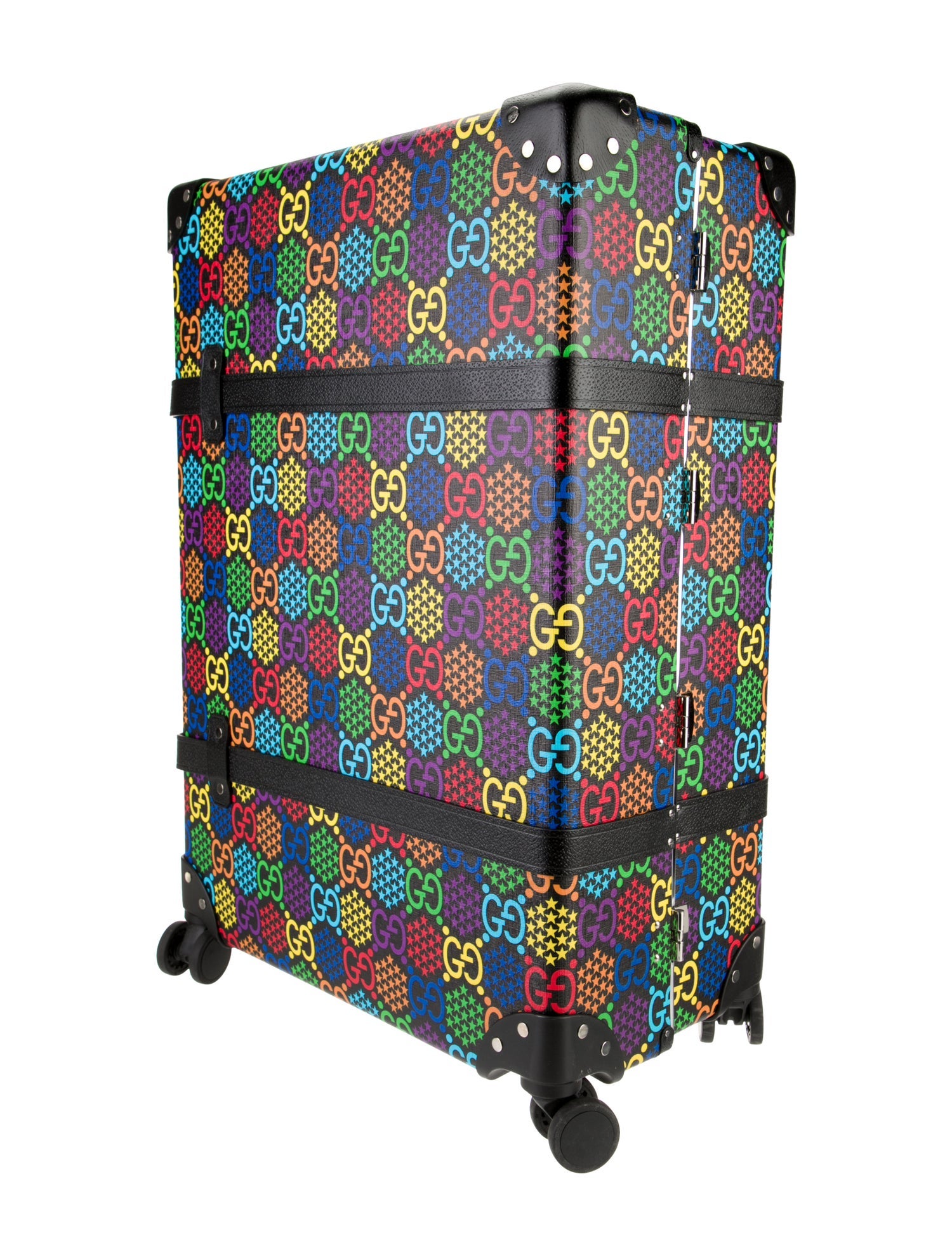 Gucci GG Psychedelic Globe-Trotter Suitcase