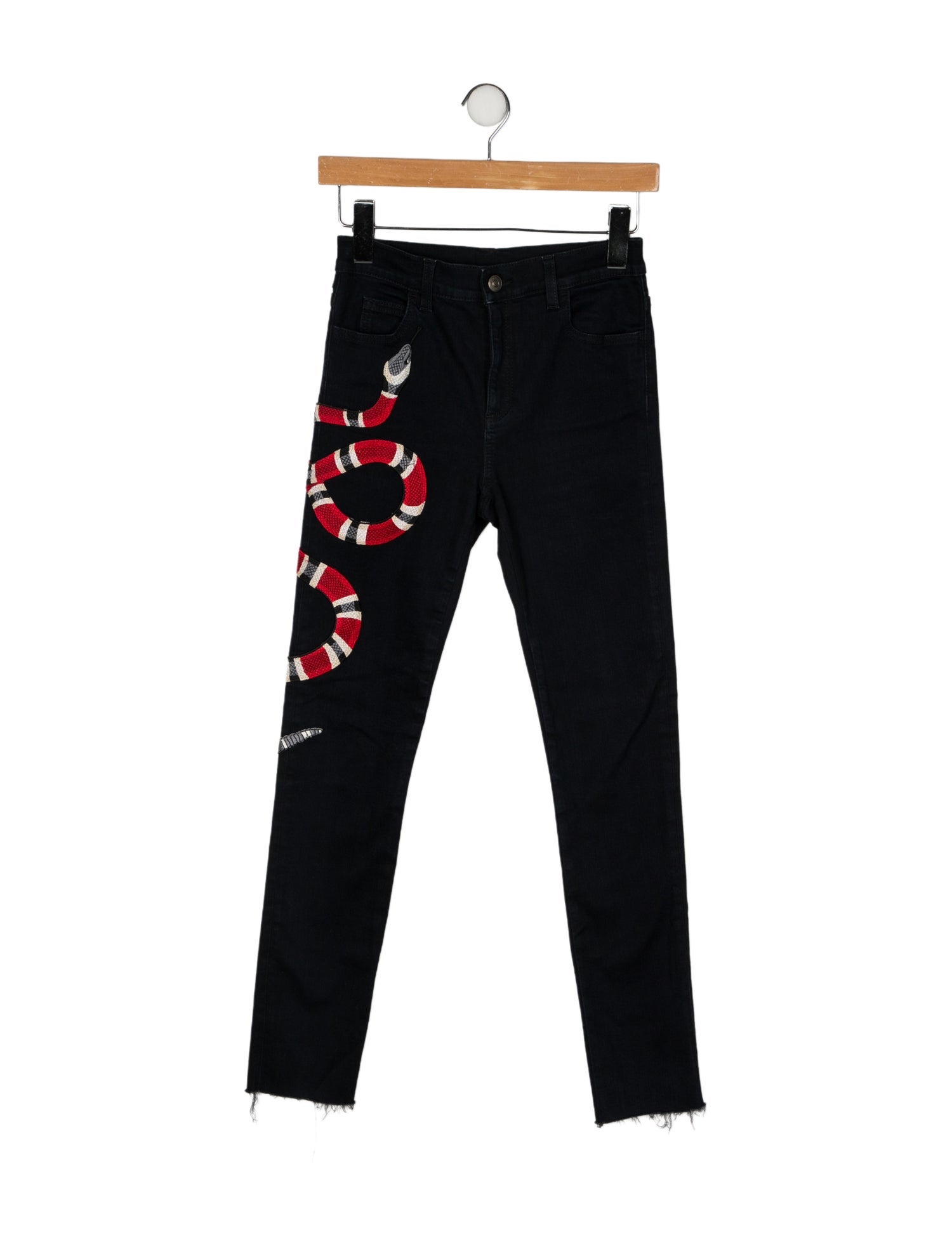 Gucci Mid-Rise Skinny Leg Jeans