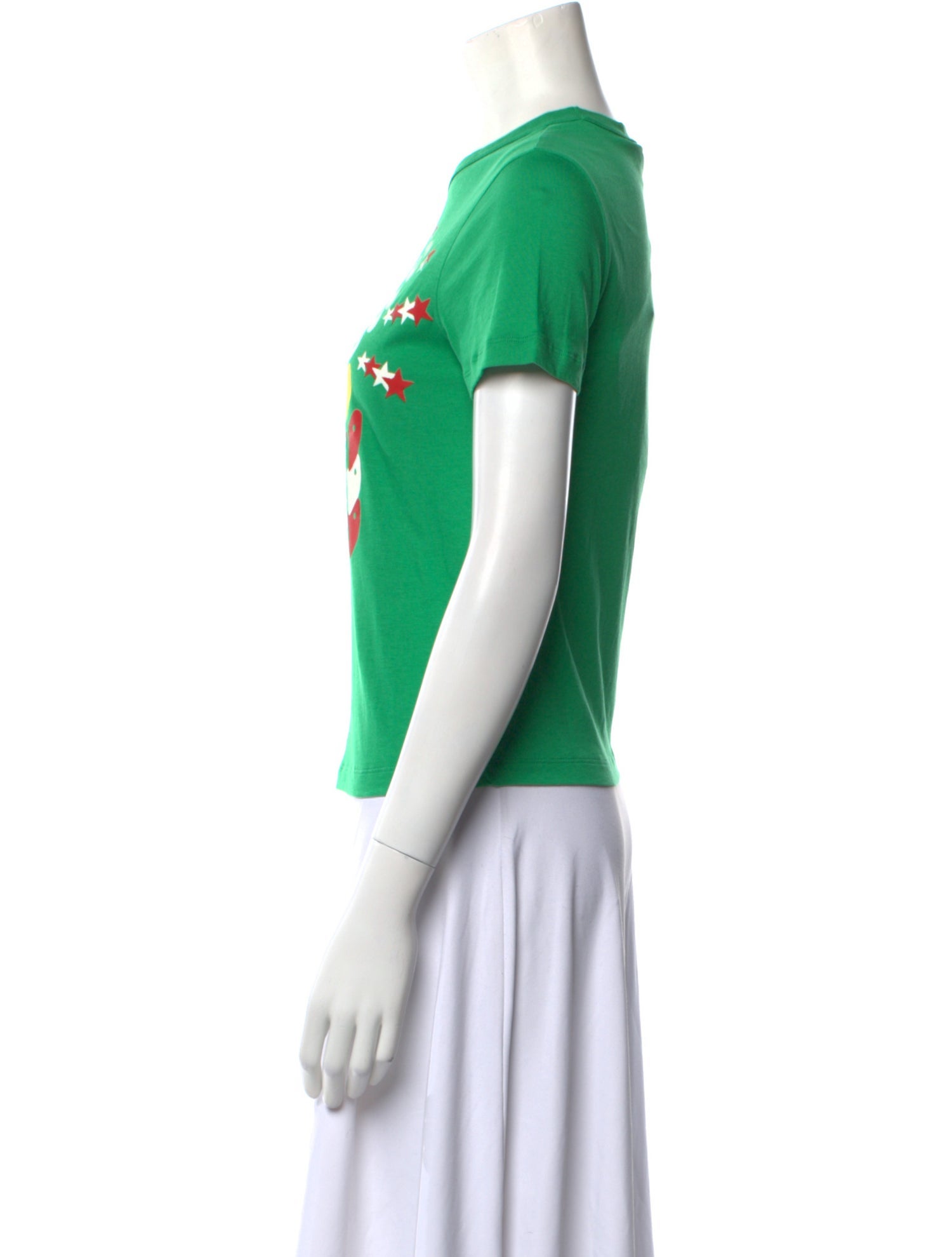 Gucci Graphic Print Crew Neck T-Shirt w/ Tags