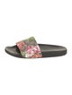 Gucci Blooms Print Slides