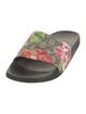 Gucci Blooms Print Slides