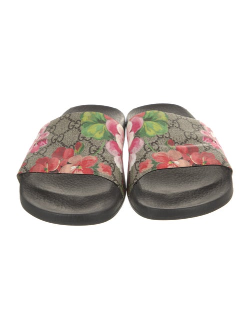 Gucci Blooms Print Slides