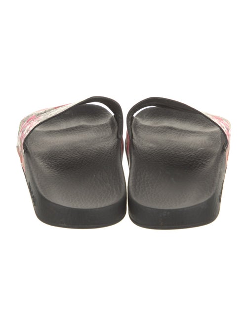 Gucci Blooms Print Slides
