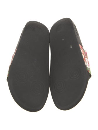 Gucci Blooms Print Slides