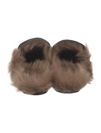 Gucci Horsebit Accent Printed Slippers