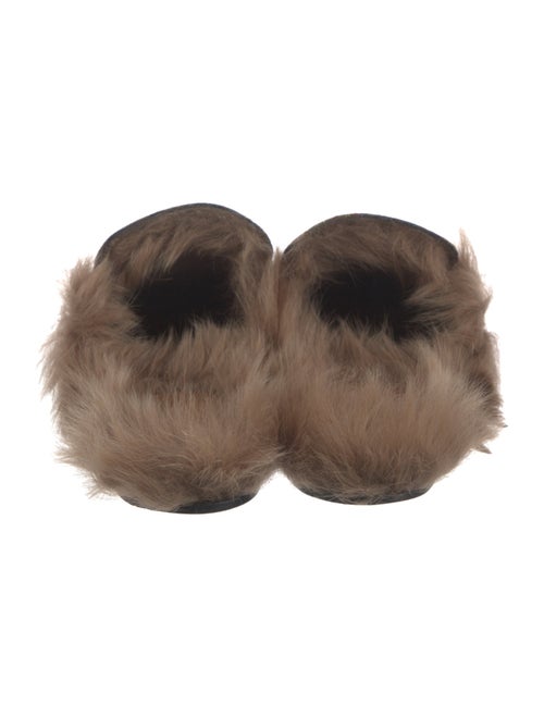 Gucci Horsebit Accent Printed Slippers