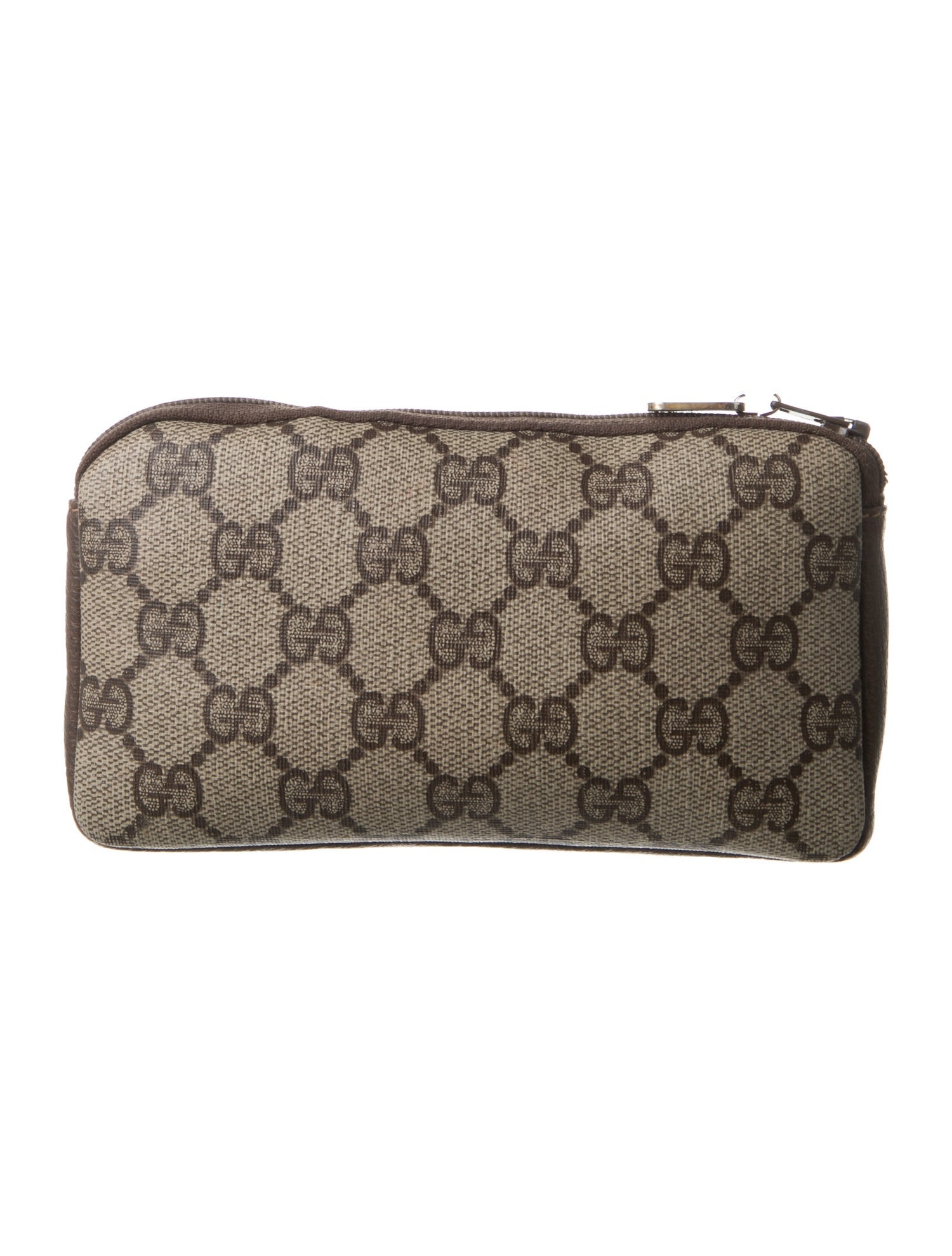 Gucci Coated Canvas Cosmetic Bag