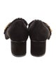 Gucci Double G Logo Suede Pumps