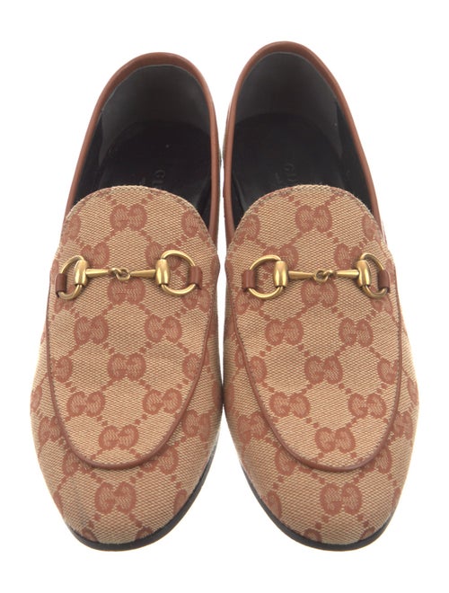 Gucci Jordaan GG Canvas Loafers