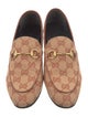 Gucci Jordaan GG Canvas Loafers