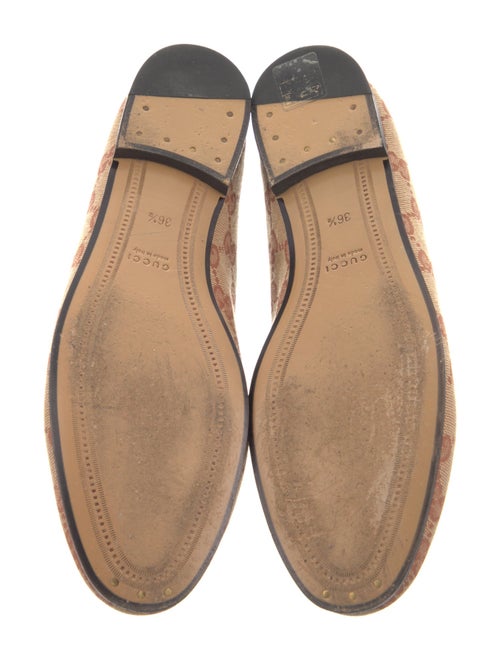 Gucci Jordaan GG Canvas Loafers