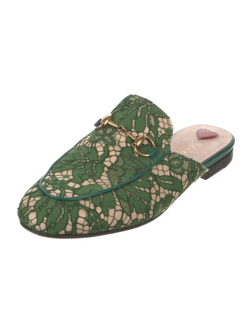 Gucci Princetown Horsebit Accent Mules