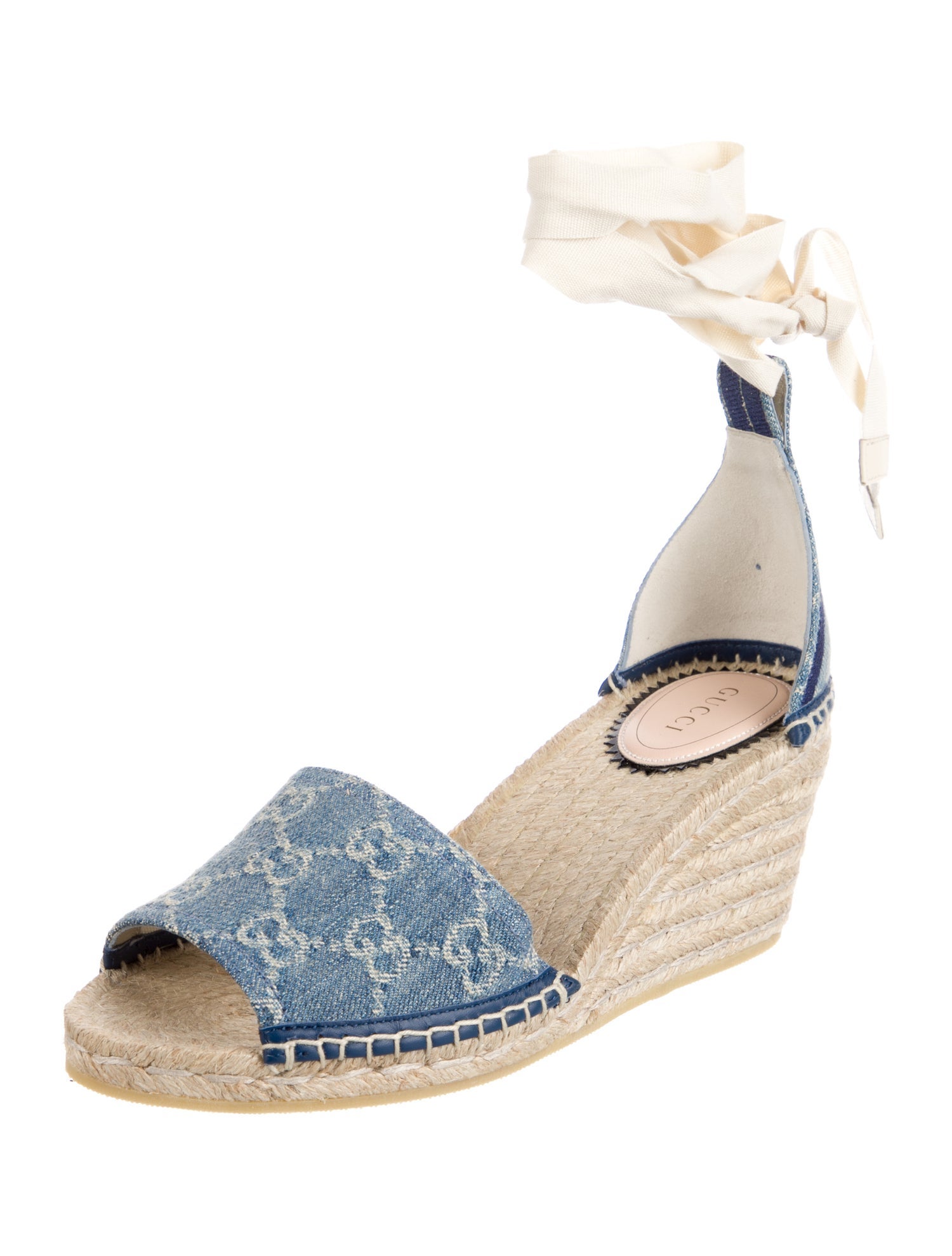 Gucci GG Denim Denim Espadrilles