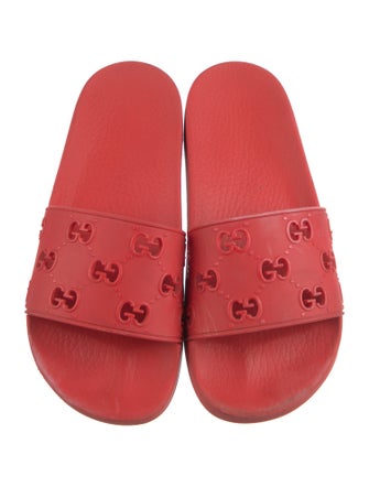 Gucci GG Logo Rubber Slides