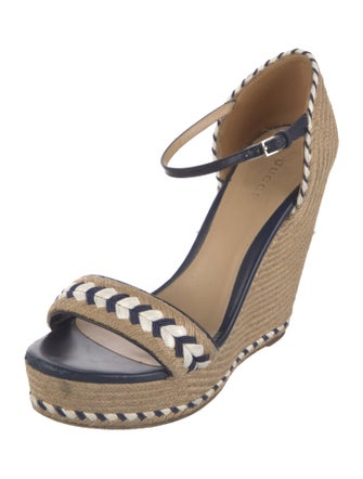 Gucci Jute Patterned Espadrilles