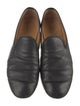 Gucci Bamboo Accent Leather Loafers