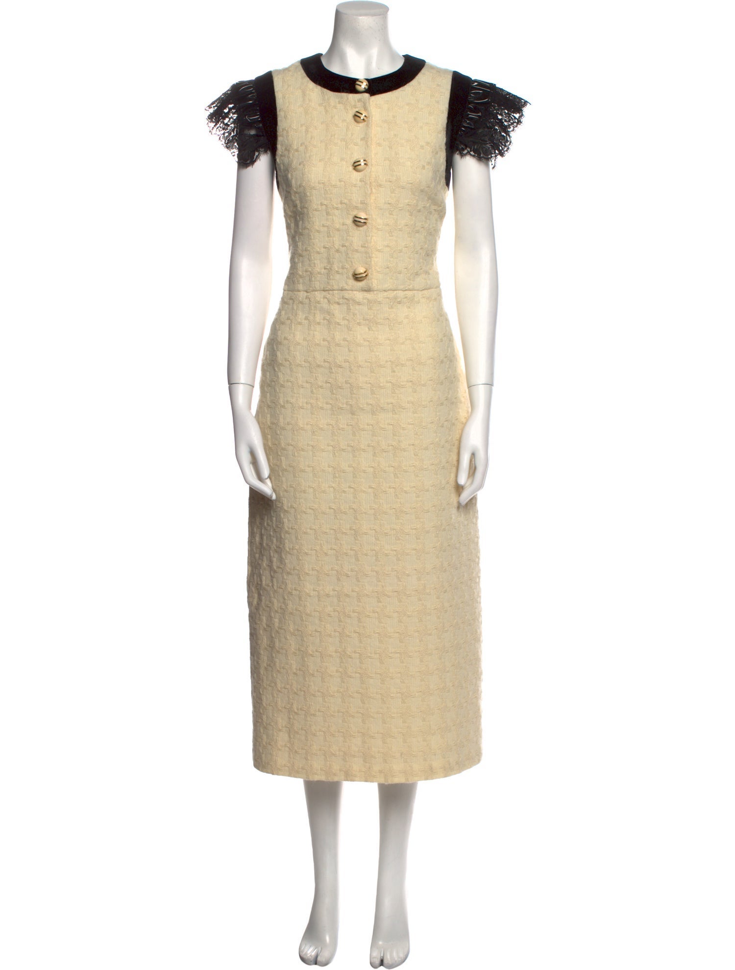 Gucci Wool Long Dress w/ Tags