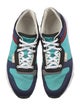 Gucci Satin Colorblock Pattern Athletic Sneakers