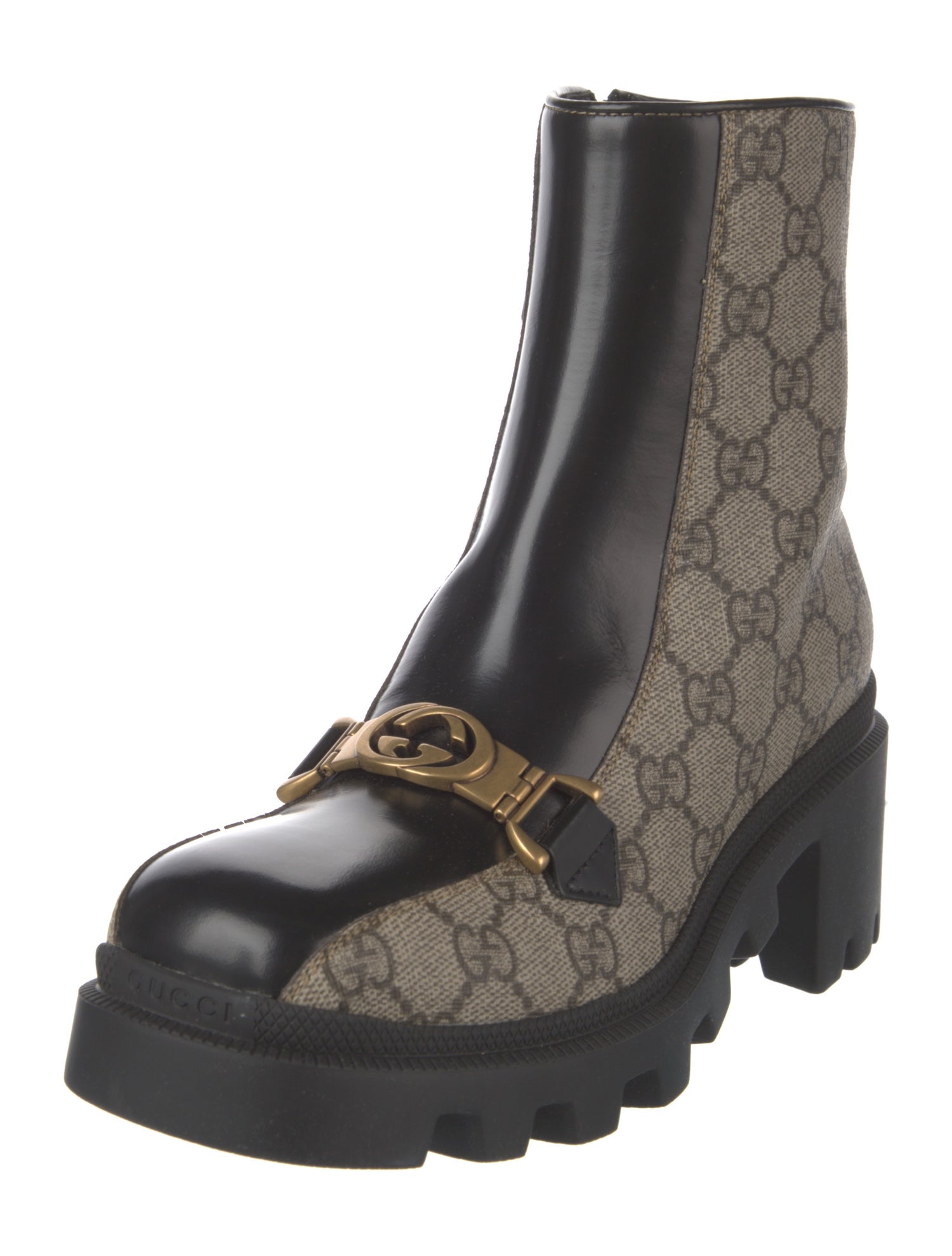 Gucci Horsebit GG Supreme Boots w/ Tags