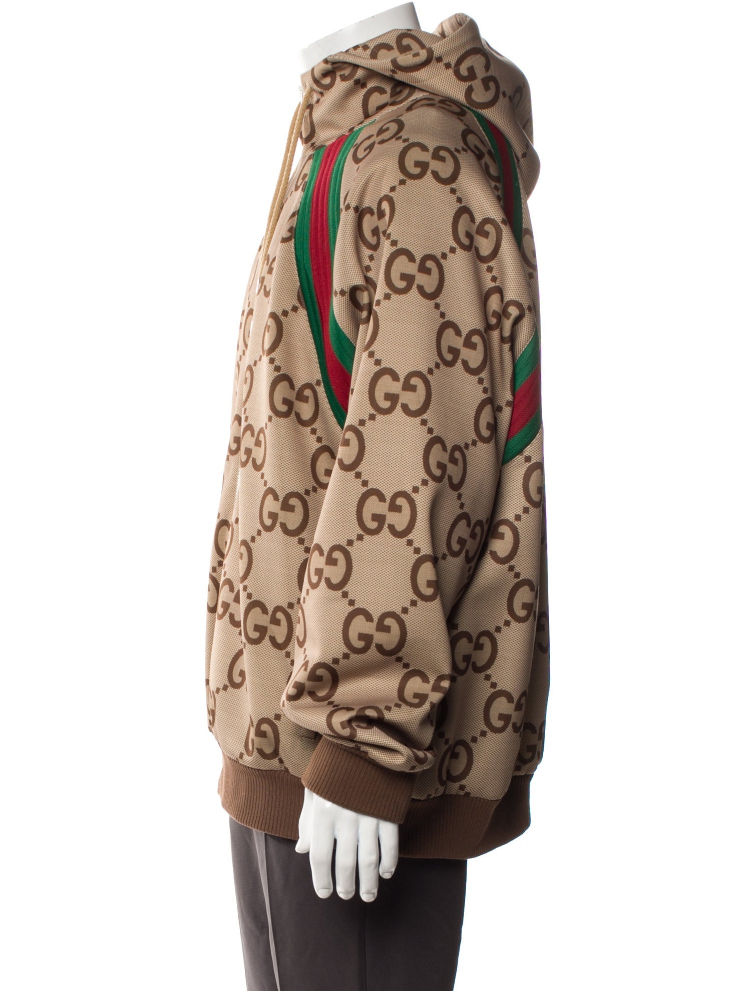 Gucci Web Accent Printed Windbreaker