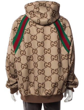 Gucci Web Accent Printed Windbreaker