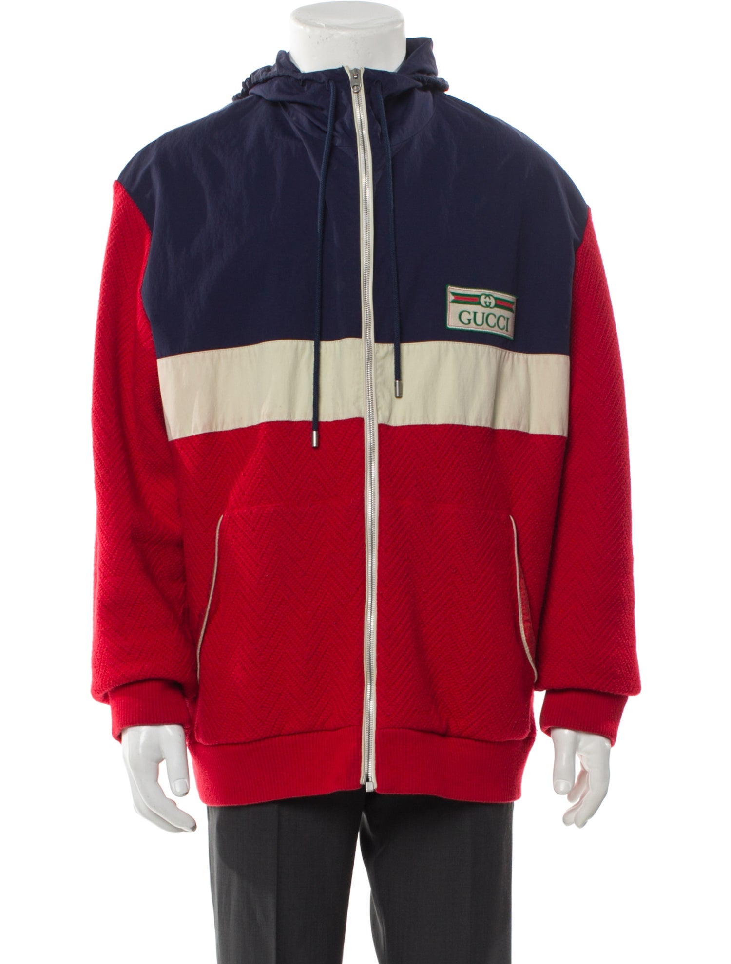 Gucci 2020 Web Accent Windbreaker