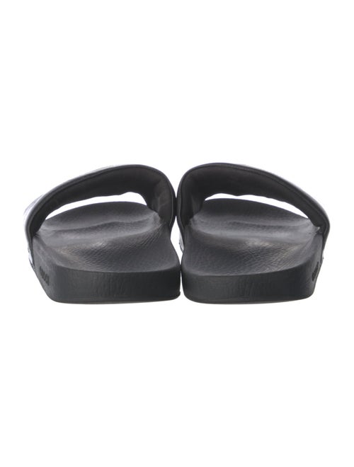 Gucci Interlocking G Logo Leather Slides