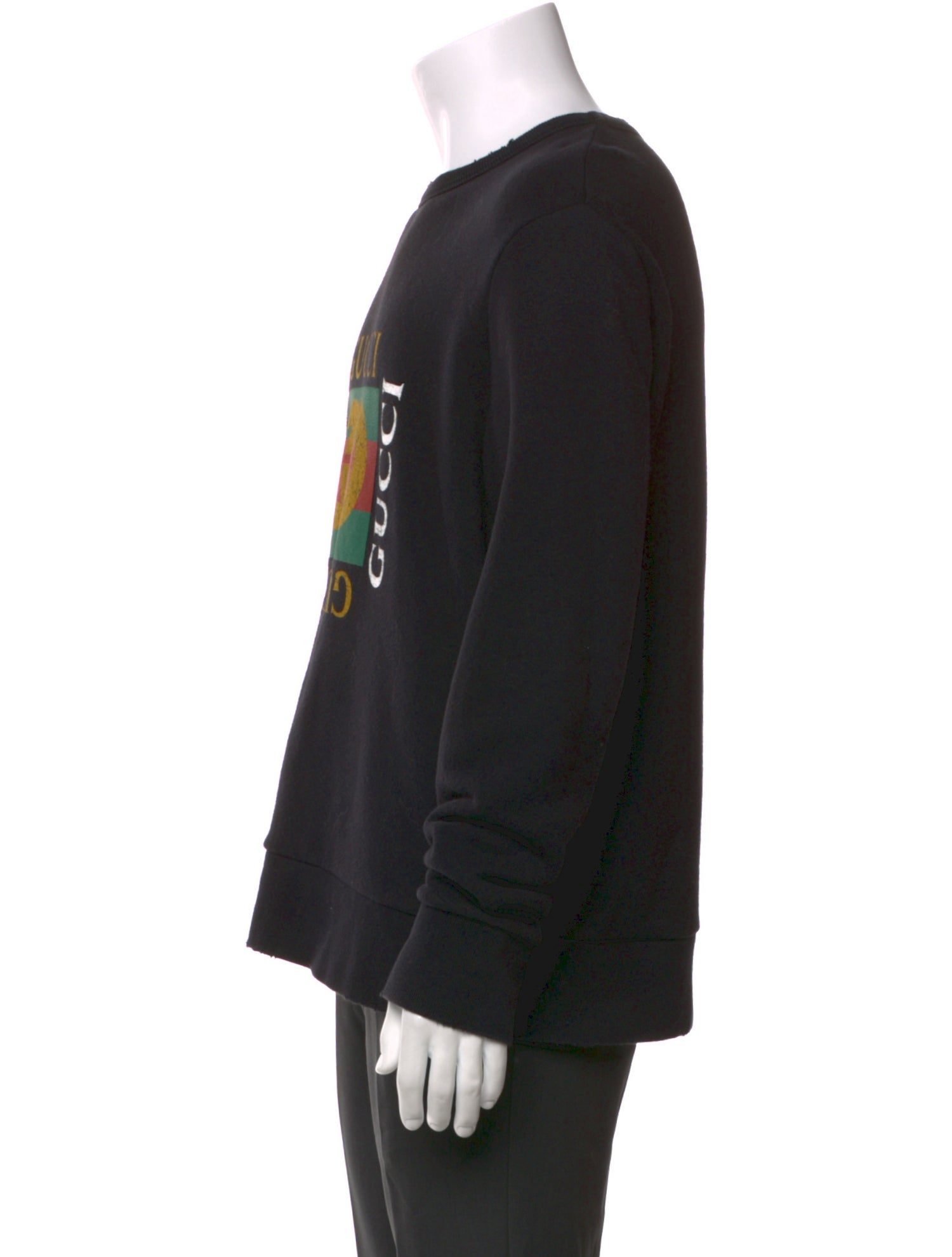 Gucci Graphic Print Crew Neck Sweatshirt