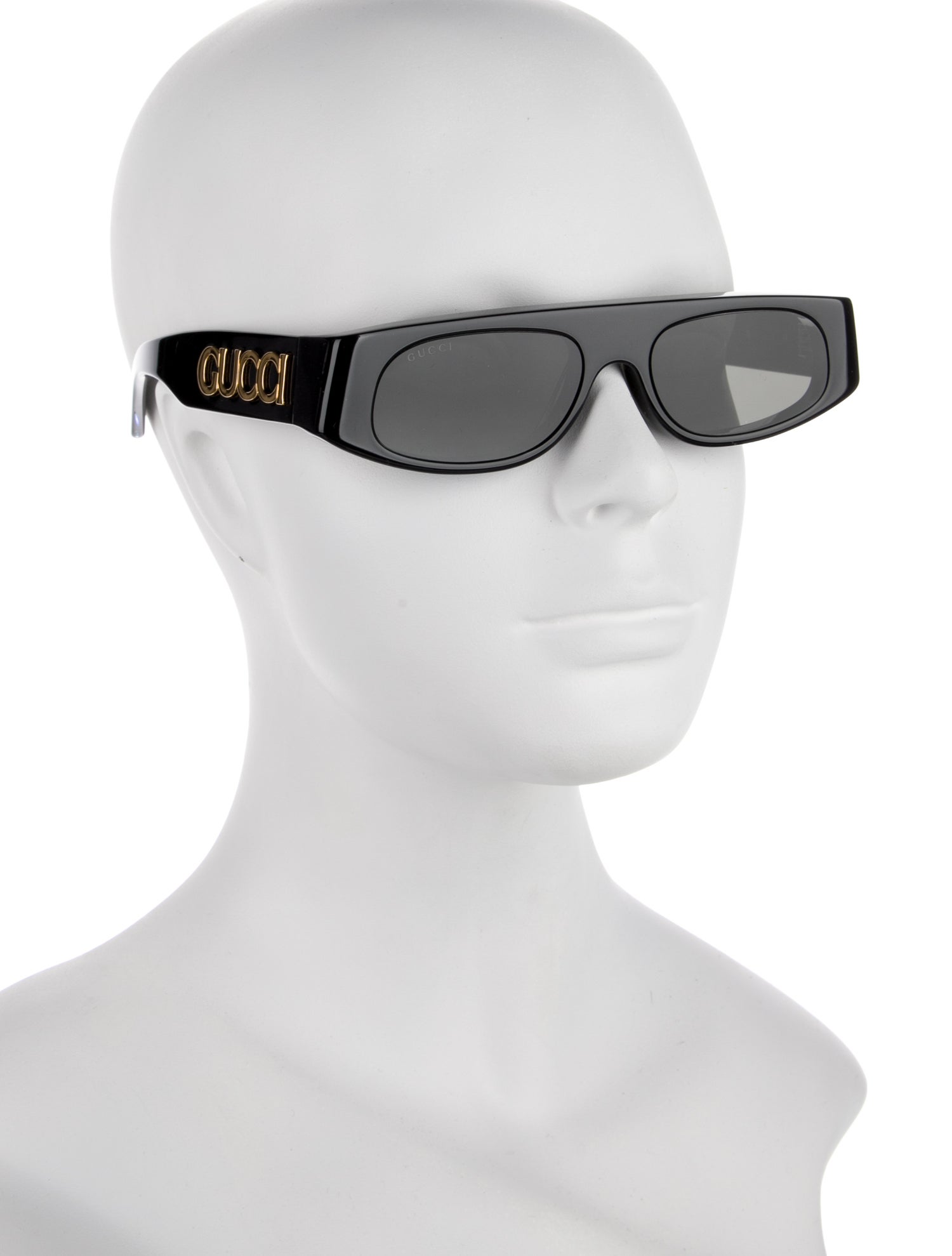 Gucci Shield Tinted Sunglasses