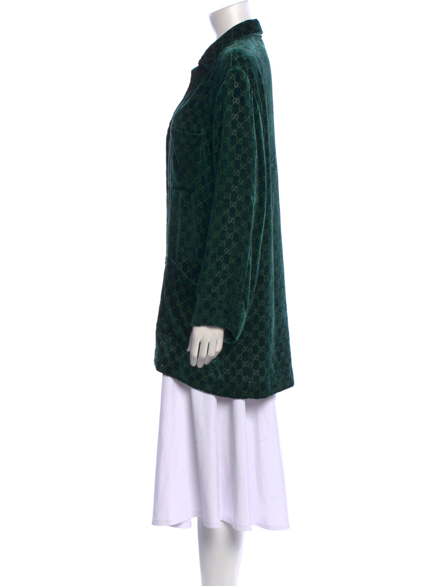 Gucci Printed Long Sleeve Tunic