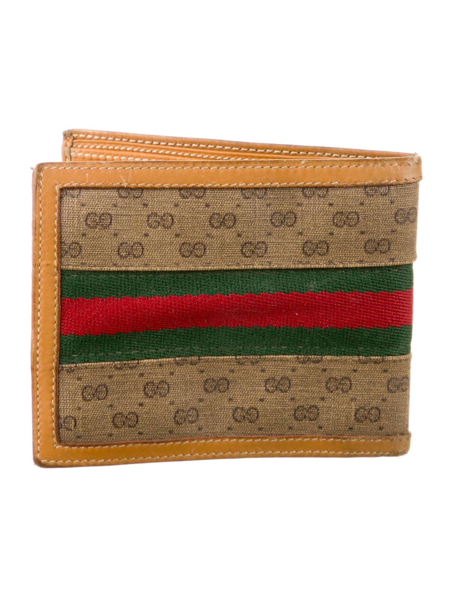 Gucci Vintage Web Accent Wallet