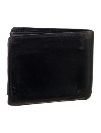 Gucci Web Accent Leather Bifold Wallet