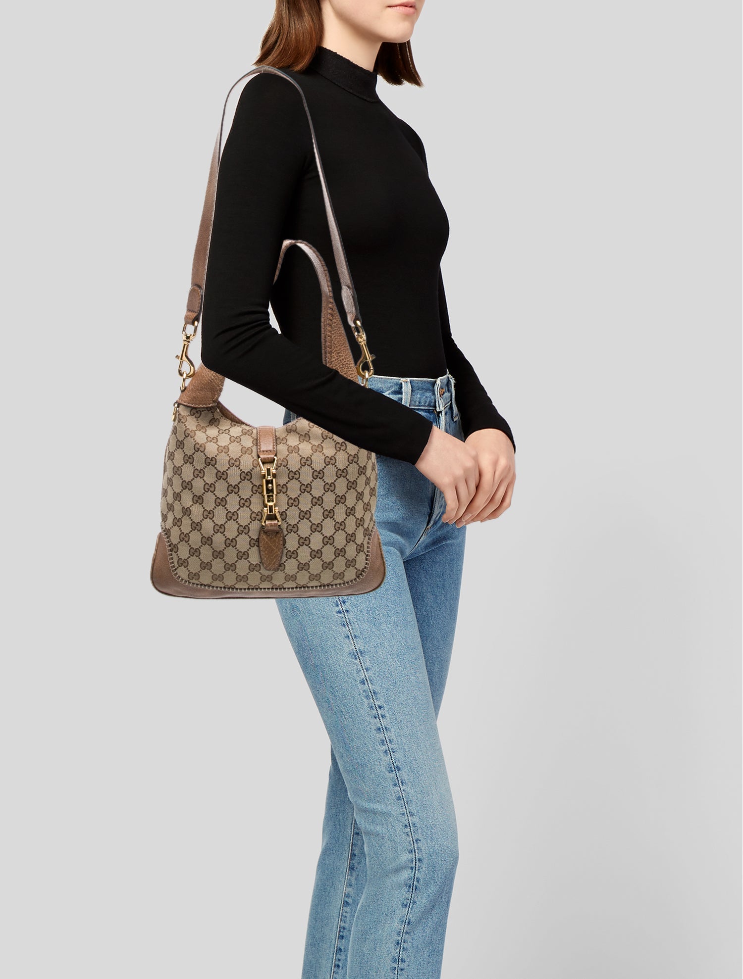 Gucci GG Canvas Shoulder Bag