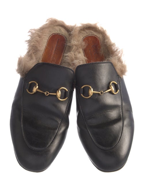 Gucci Princetown Horsebit Accent Mules