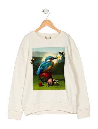 Gucci Kids' Ignasi Monreal Graphic Print Sweatshirt
