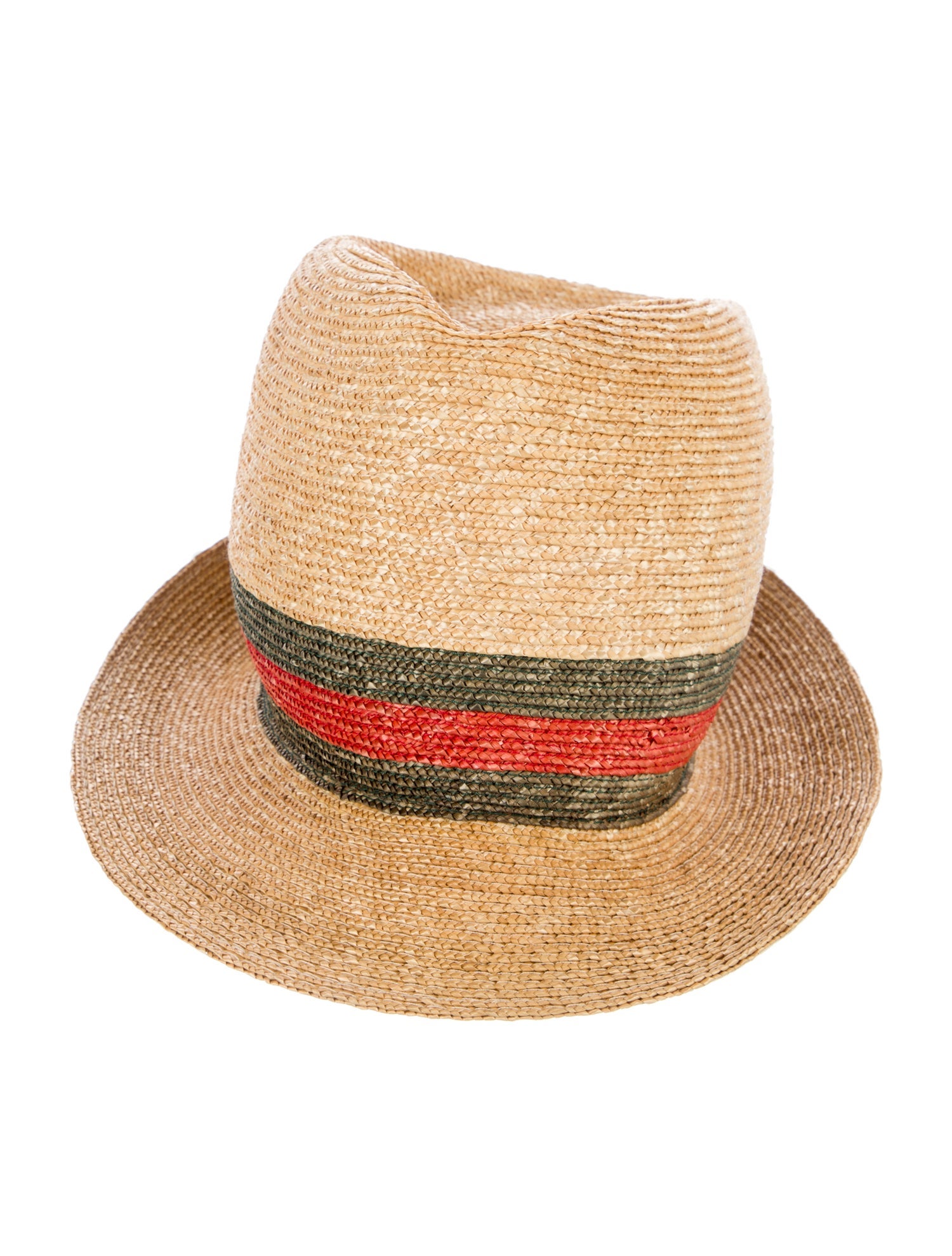 Gucci Straw Web Fedora
