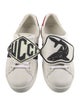 Gucci Leather Colorblock Pattern Sneakers