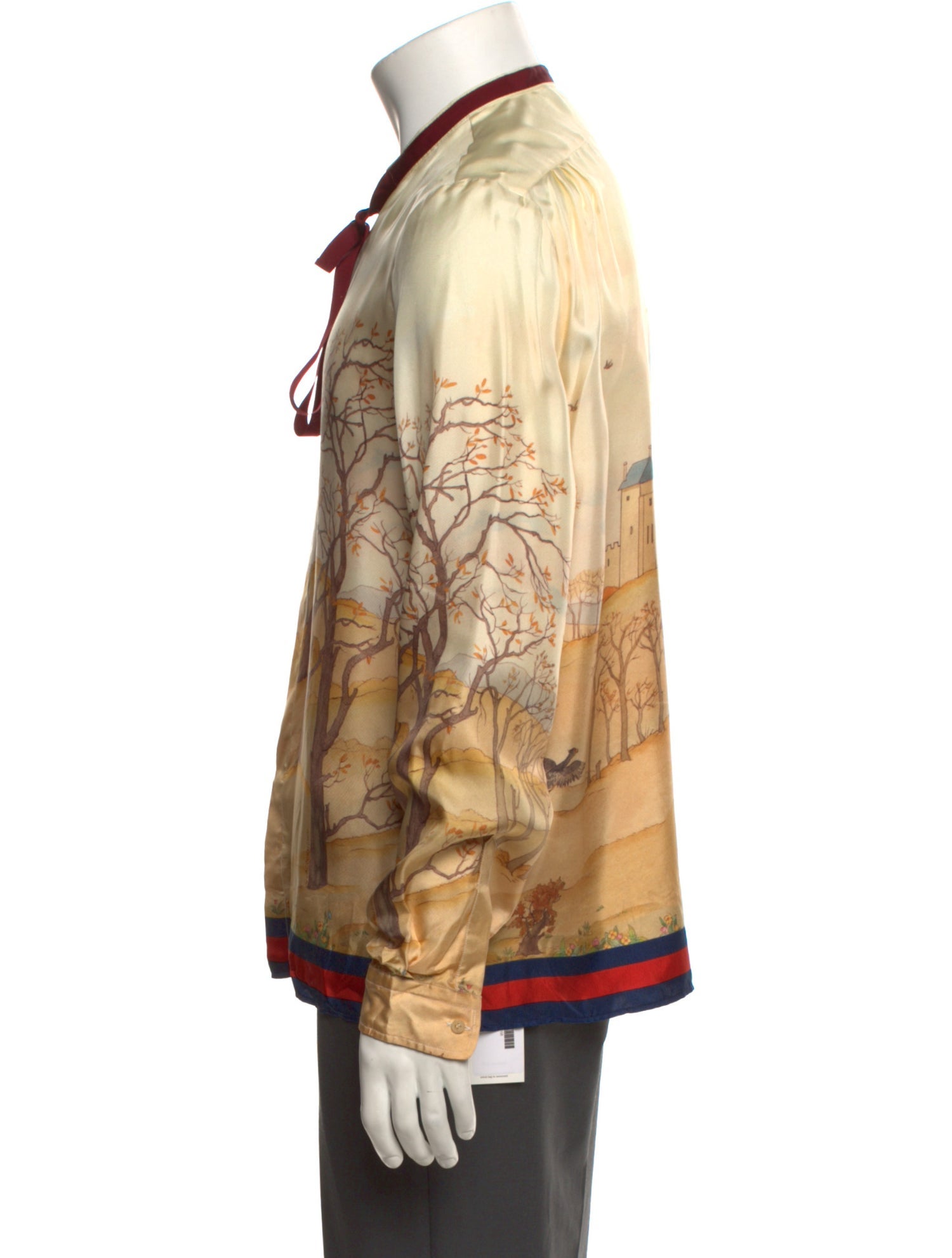 Gucci 2016 Silk Dress Shirt