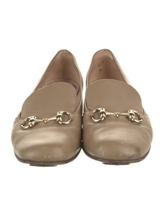 Gucci Horsebit Accent Leather Loafers