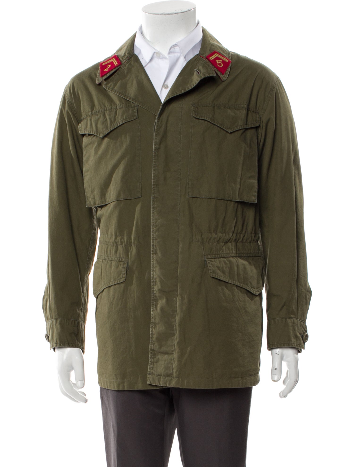 Gucci Web Accent Utility Jacket