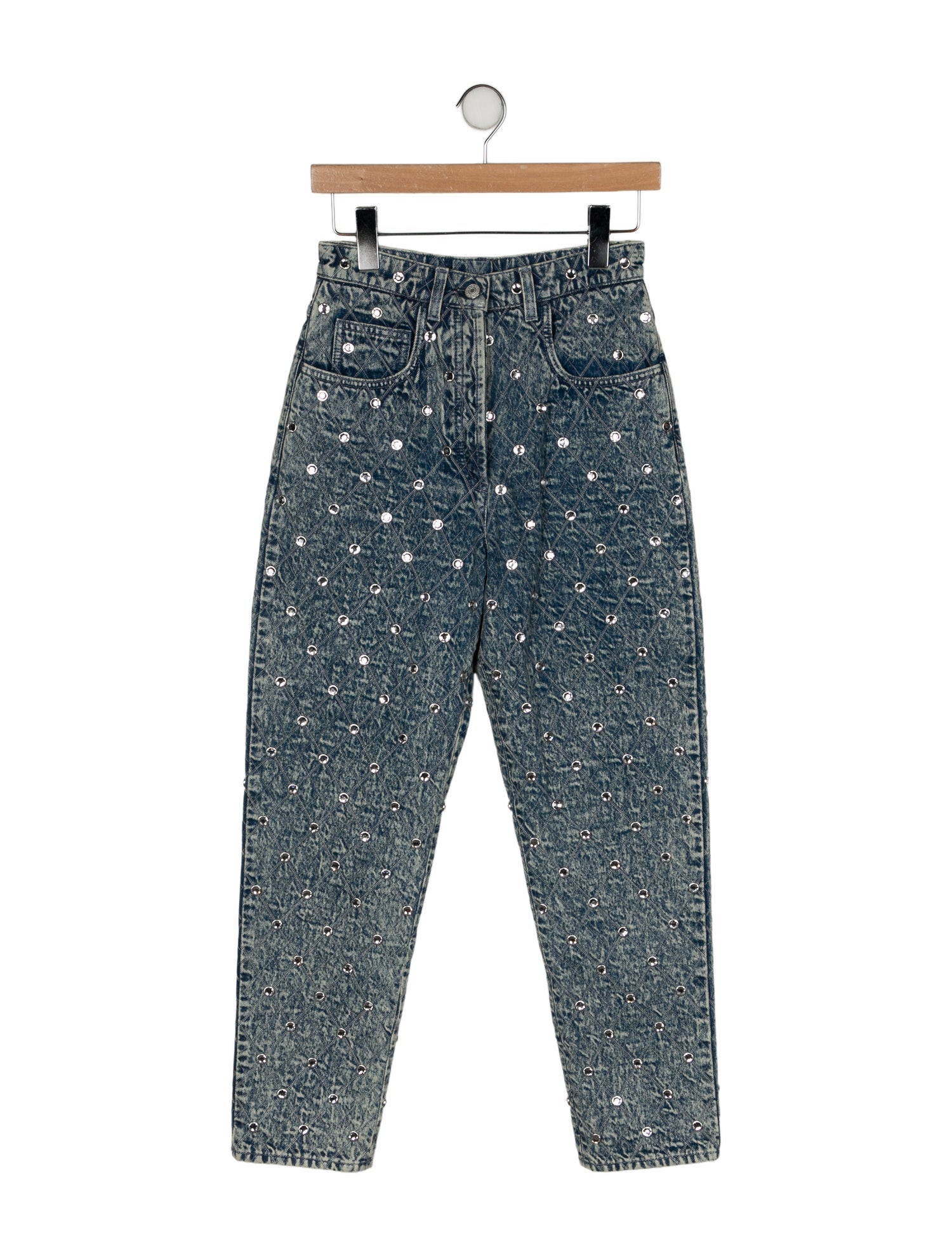 Gucci High-Rise Straight Leg Jeans