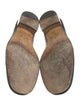 Gucci Web Accent Leather Loafers